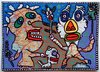 044_Le-Vendeur-de-marionnettes-peinture-sur-carton-collage-27X19-octobre-2009